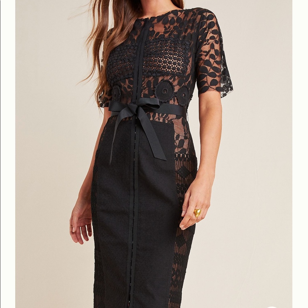 Anthropologie Byron Lars Carissima Sheath Dress